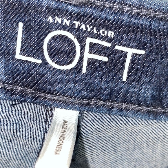 Ann Taylor Loft Modern Straight Denim Jeans - Picture 6 of 8